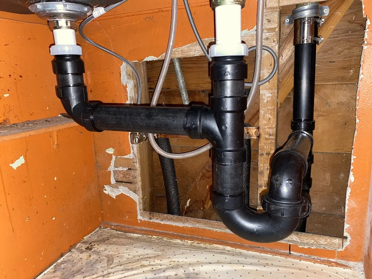 Professional Bathroom Installation equipment and tools on the job in Spring Creek